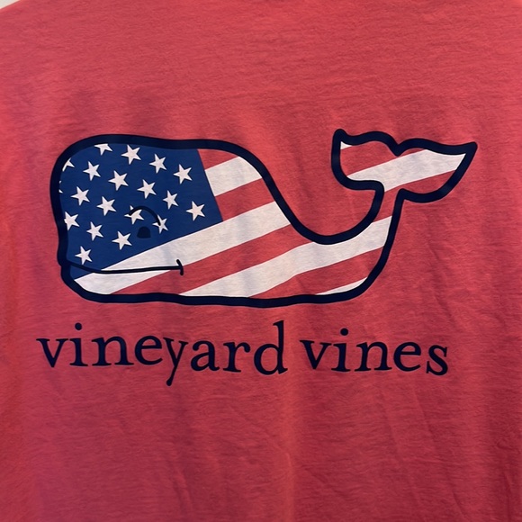 Vineyard Vines Red White and Blue Tee Shirt Size XS - Picture 5 of 5